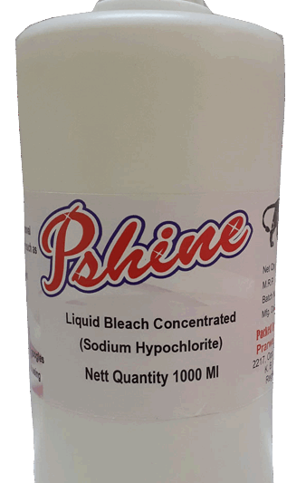 Liquid Bleach (Sodium Hypochlorite)