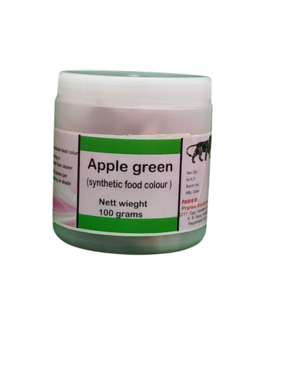 Apple green Synthetic colour