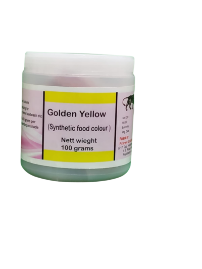Golden yellow Synthetic colour