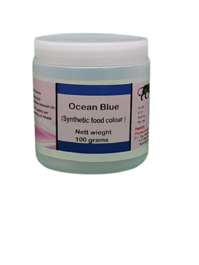 Ocean blue Synthetic colour